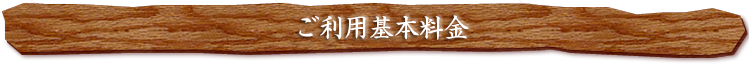 ご利用基本料金